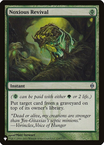 Image for Noxious Revival (118) [The List Reprints]