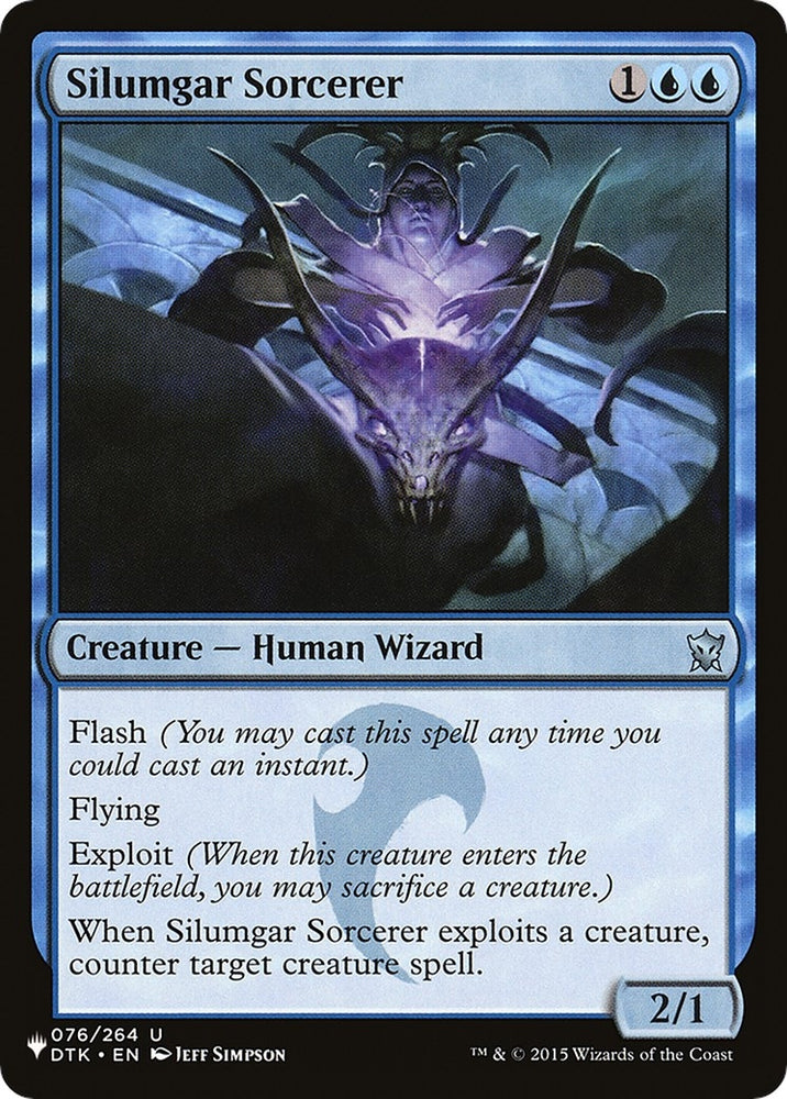 Image for Silumgar Sorcerer (76) [The List Reprints]