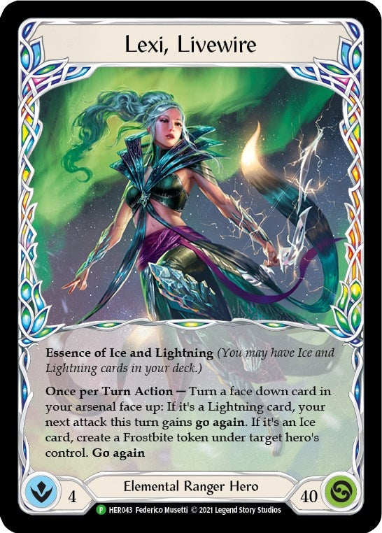 Image for Lexi, Livewire - HER043 (HER043) (Flesh and Blood: Promo Cards) - Flesh and Blood TCG