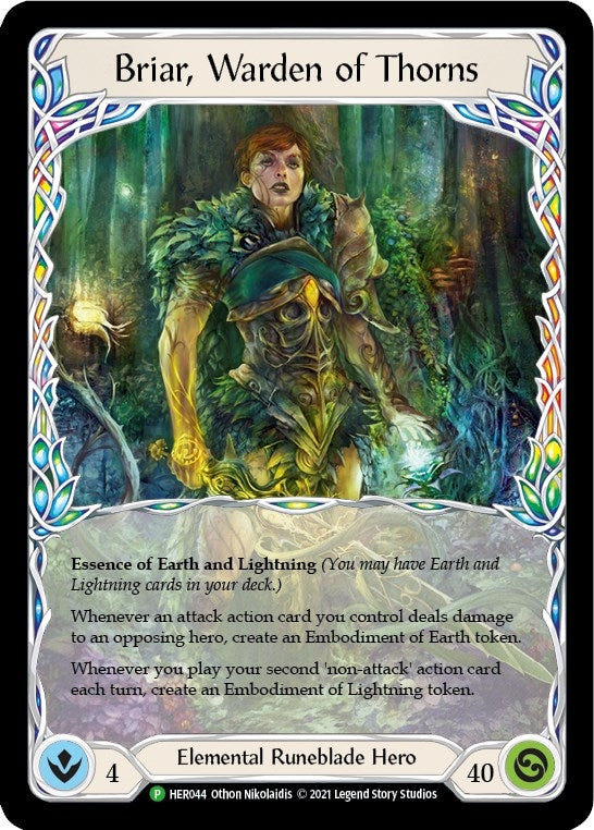 Image for Briar, Warden of Thorns - HER044 (HER044) (Flesh and Blood: Promo Cards) - Flesh and Blood TCG