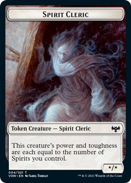 Image for Spirit Cleric Token (4) [Innistrad: Crimson Vow]