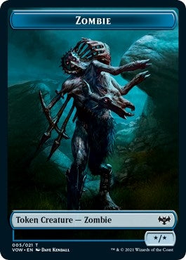 Image for Zombie Token (005) (5) [Innistrad: Crimson Vow]