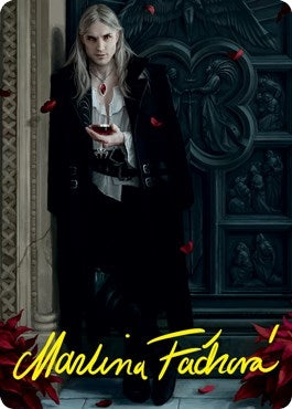 Image for Sorin the Mirthless (1/81) Art Card (Gold-Stamped Signature) (1) [Art Series: Innistrad: Crimson Vow]