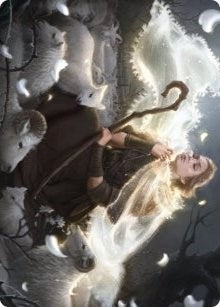 Ancestor's Embrace Art Card (4) [Art Series: Innistrad: Crimson Vow]