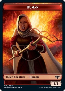 Image for Human Token (010) (10) [Innistrad: Crimson Vow]