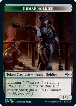 Image for Human Soldier Token (15) [Innistrad: Crimson Vow]