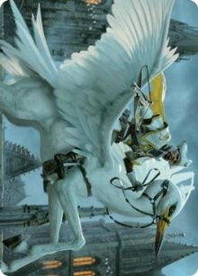 Image for Gryff Rider Art Card (10) [Art Series: Innistrad: Crimson Vow]
