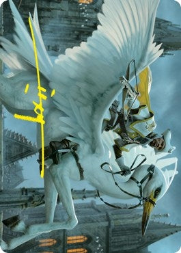 Image for Gryff Rider Art Card (Gold-Stamped Signature) (10) [Art Series: Innistrad: Crimson Vow]