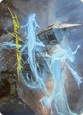 Image for Hallowed Haunting Art Card (Gold-Stamped Signature) (12) [Art Series: Innistrad: Crimson Vow]