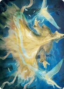 Image for Heron-Blessed Geist Art Card (13) [Art Series: Innistrad: Crimson Vow]