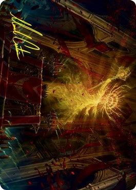 Image for Katilda, Dawnhart Martyr Art Card (Gold-Stamped Signature) (14) [Art Series: Innistrad: Crimson Vow]