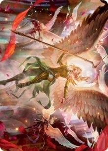 Image for Sigarda's Summons Art Card (17) [Art Series: Innistrad: Crimson Vow]
