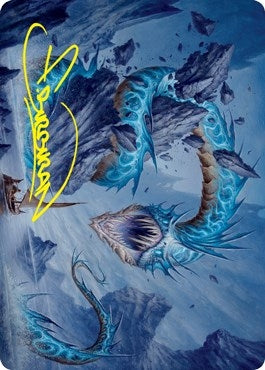 Image for Biolume Serpent Art Card (Gold-Stamped Signature) (20) [Art Series: Innistrad: Crimson Vow]