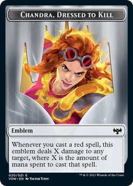 Image for Emblem - Chandra, Dressed to Kill (20) [Innistrad: Crimson Vow]