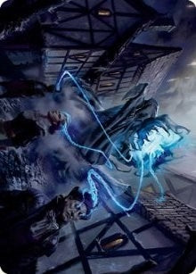 Image for Dreamshackle Geist Art Card (22) [Art Series: Innistrad: Crimson Vow]