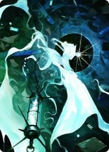 Image for Thirst for Discovery Art Card (25) [Art Series: Innistrad: Crimson Vow]