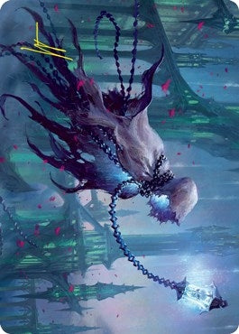 Image for Wanderlight Spirit Art Card (Gold-Stamped Signature) (26) [Art Series: Innistrad: Crimson Vow]