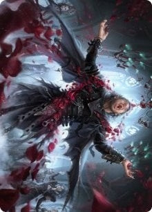 Image for Bloodsoaked Reveler Art Card (29) [Art Series: Innistrad: Crimson Vow]