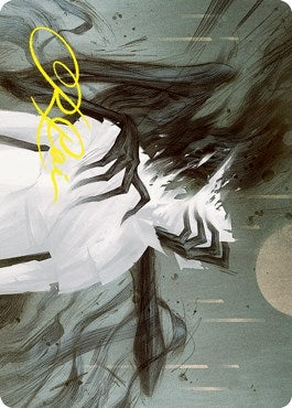 Image for Parasitic Grasp Art Card (Gold-Stamped Signature) (36) [Art Series: Innistrad: Crimson Vow]