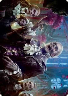 Image for Undead Butler Art Card (37) [Art Series: Innistrad: Crimson Vow]