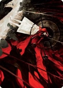 Image for Curse of Hospitality Art Card (41) [Art Series: Innistrad: Crimson Vow]