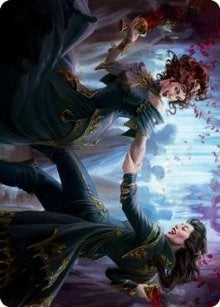 Image for Falkenrath Celebrants (43/81) Art Card (43) [Art Series: Innistrad: Crimson Vow]