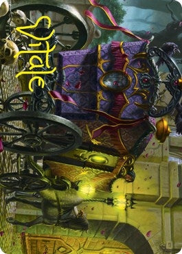 Image for Honeymoon Hearse Art Card (Gold-Stamped Signature) (45) [Art Series: Innistrad: Crimson Vow]