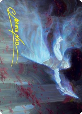 Image for Dorothea, Vengeful Victim (57/81) Art Card (Gold-Stamped Signature) (57) [Art Series: Innistrad: Crimson Vow]