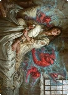 Image for Eruth, Tormented Prophet Art Card (61) [Art Series: Innistrad: Crimson Vow]