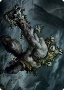 Image for Skull Skaab Art Card (67) [Art Series: Innistrad: Crimson Vow]