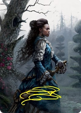 Image for Mina Harker Art Card (Gold-Stamped Signature) (70) [Art Series: Innistrad: Crimson Vow]
