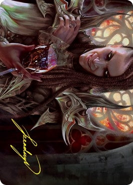 Image for Voldaren Epicure (74/81) Art Card (Gold-Stamped Signature) (74) [Art Series: Innistrad: Crimson Vow]