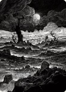 Image for Plains (78/81) Art Card (78) [Art Series: Innistrad: Crimson Vow]