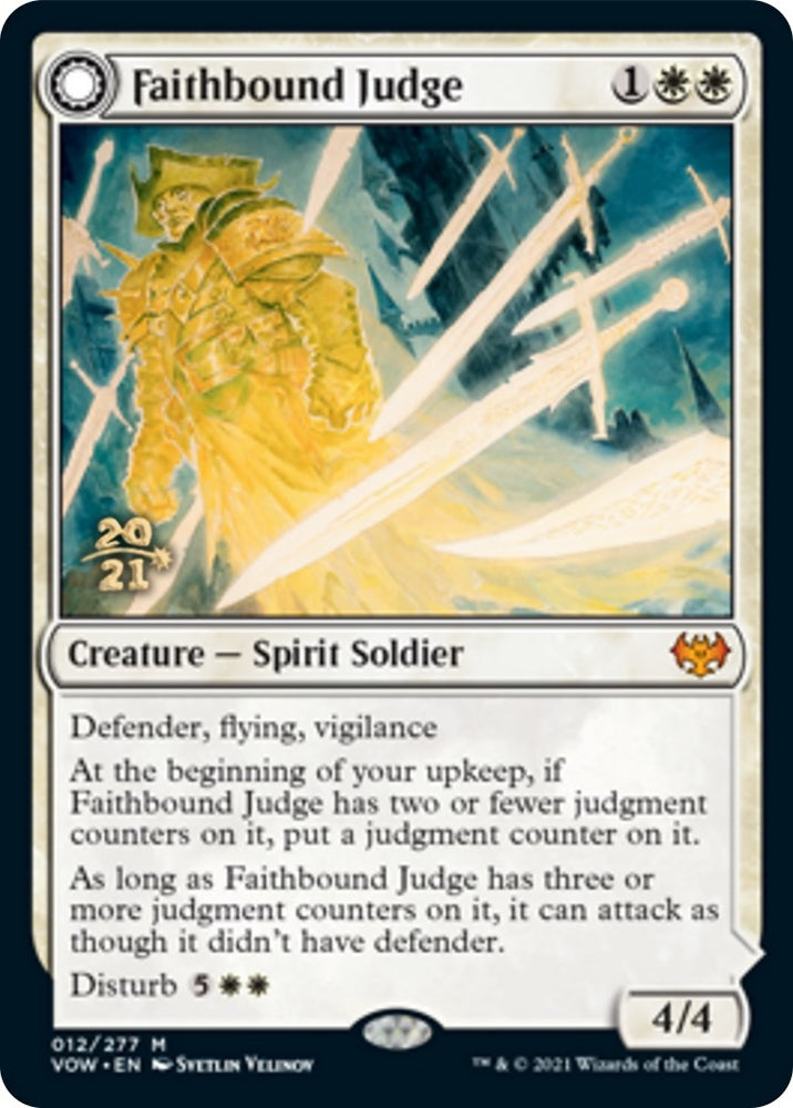 Image for Faithbound Judge (12) [Prerelease Cards]