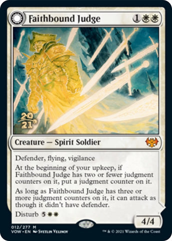 Image for Faithbound Judge (12) [Prerelease Cards]