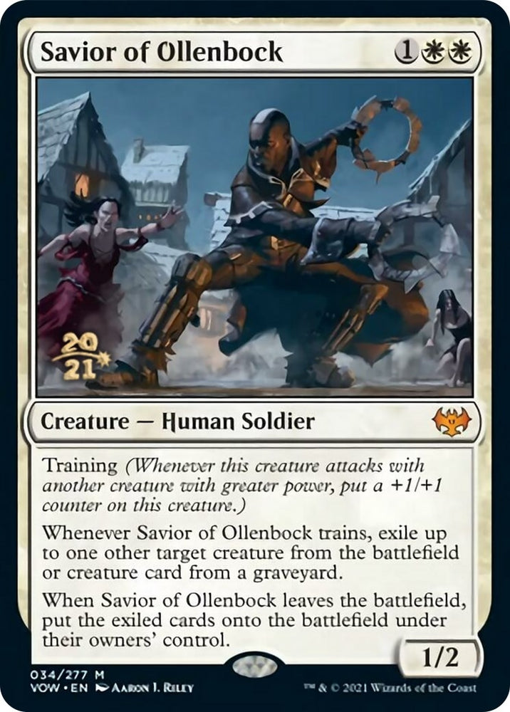 Image for Savior of Ollenbock (34) [Prerelease Cards]