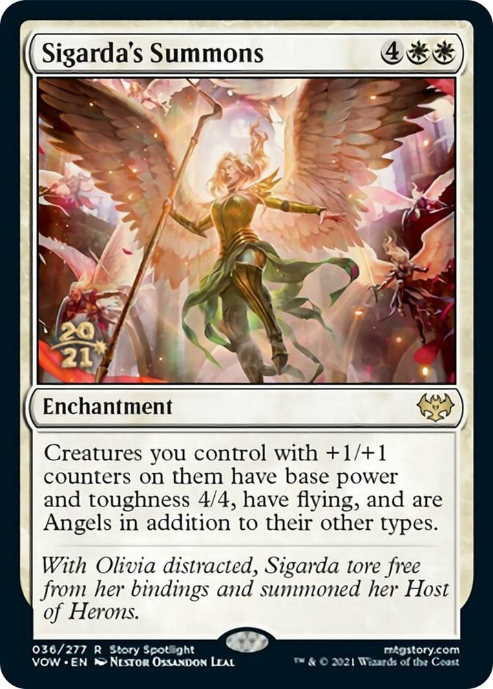 Image for Sigarda's Summons (36) - Magic: The Gathering