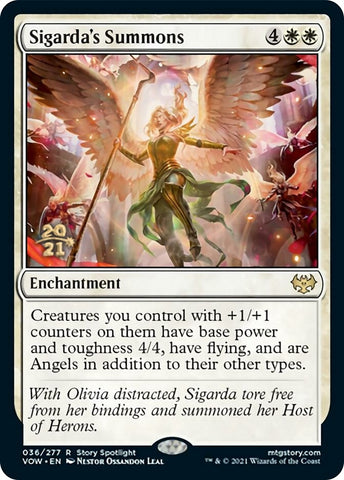 Image for Sigarda's Summons (36) - Magic: The Gathering