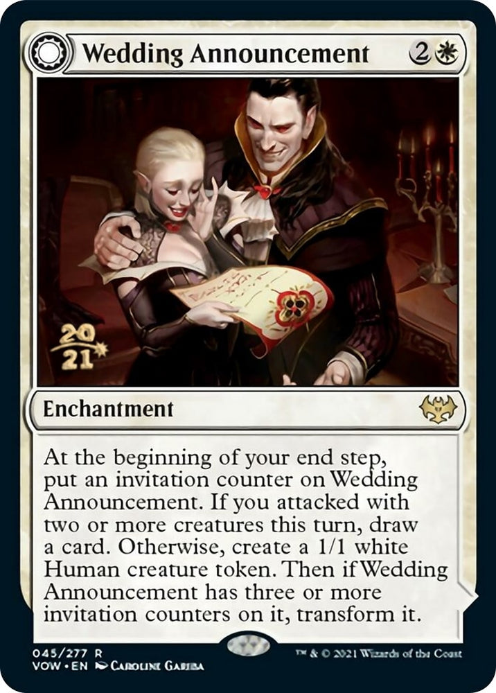 Image for Wedding Announcement (45) - Magic: The Gathering