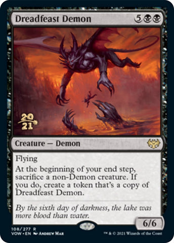 Image for Dreadfeast Demon (108) [Prerelease Cards]