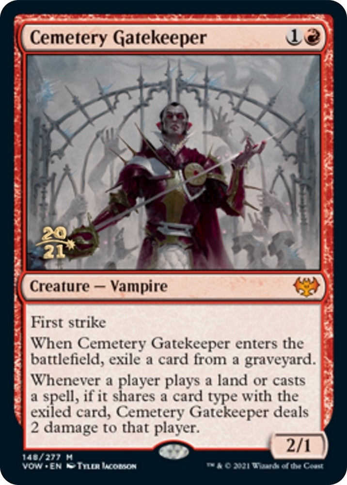 Image for Cemetery Gatekeeper (148) [Prerelease Cards]