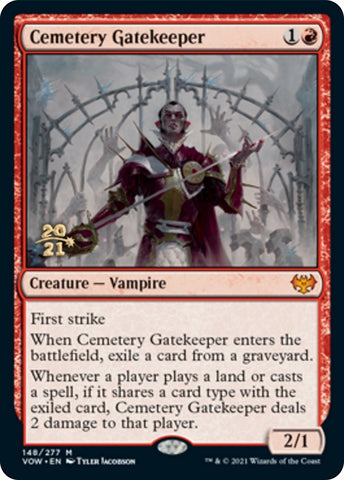 Image for Cemetery Gatekeeper (148) [Prerelease Cards]