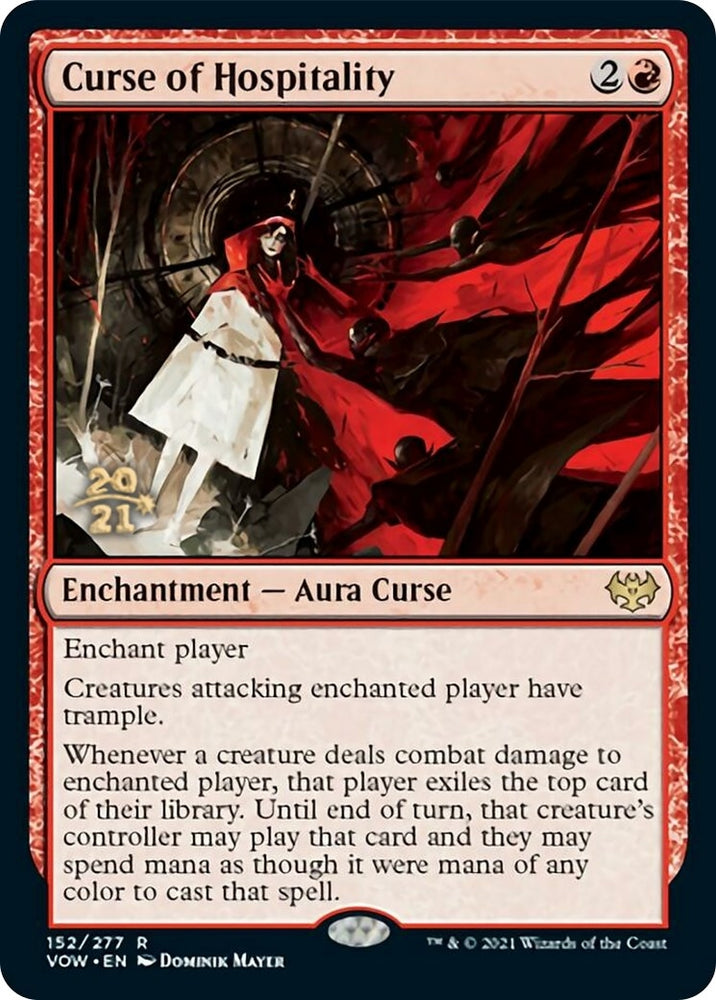 Image for Curse of Hospitality (152) [Prerelease Cards]