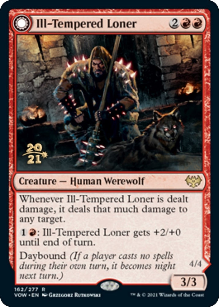 Image for Ill-Tempered Loner (162) [Prerelease Cards]