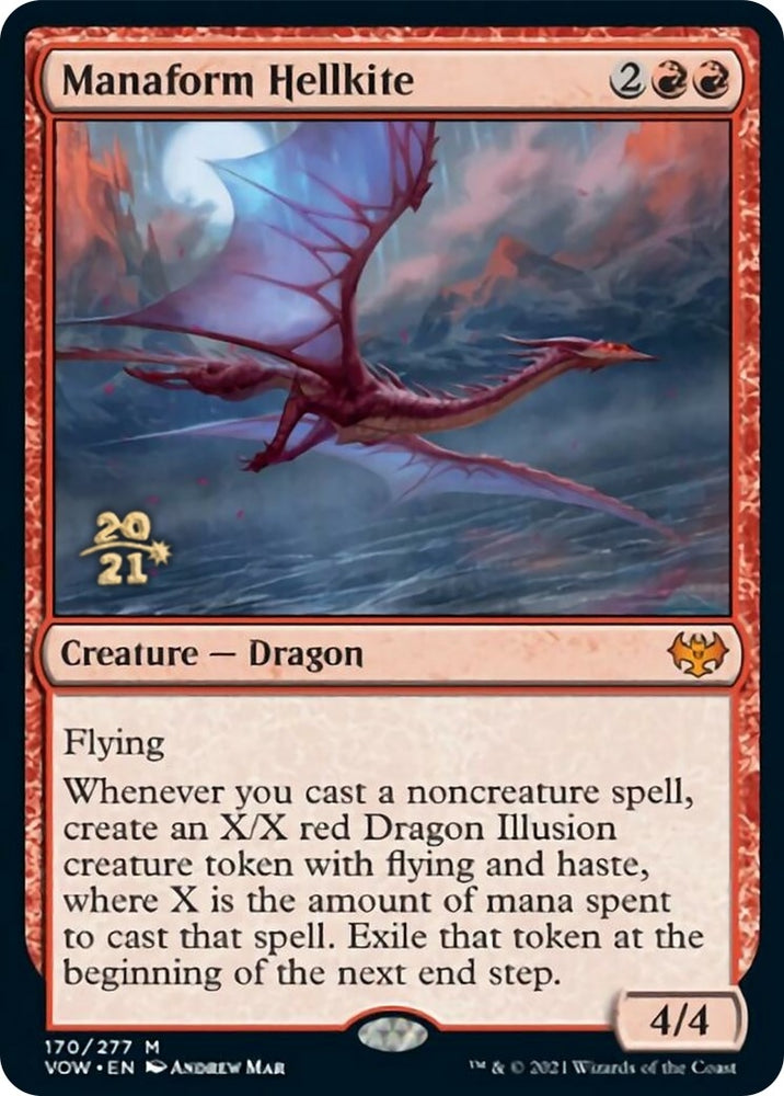 Image for Manaform Hellkite (170) [Prerelease Cards]