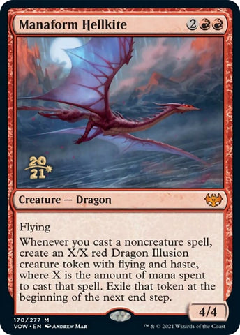 Image for Manaform Hellkite (170) [Prerelease Cards]