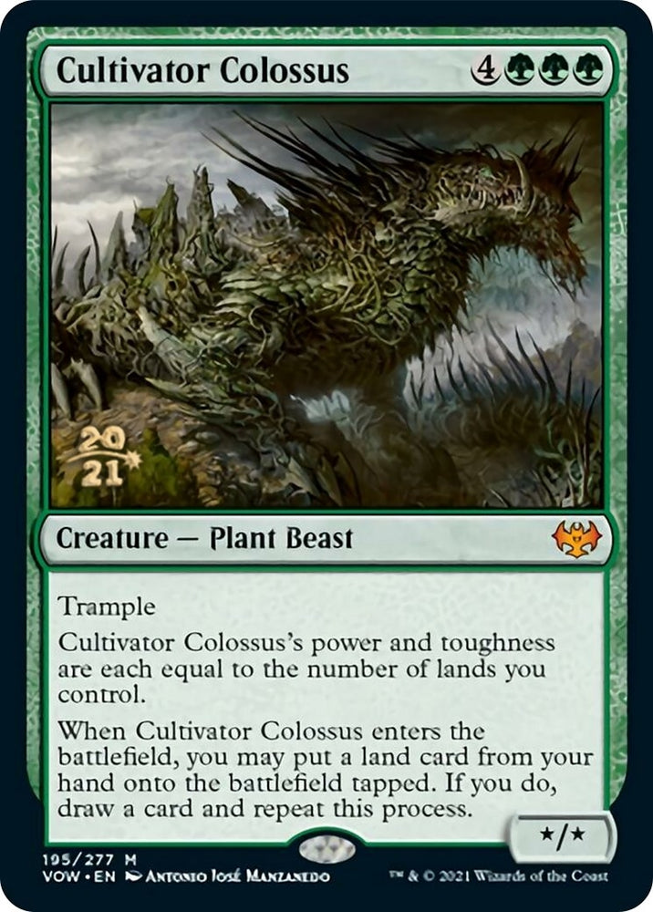 Image for Cultivator Colossus (195) [Prerelease Cards]