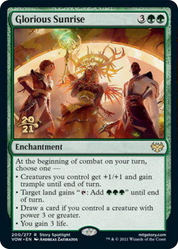 Image for Glorious Sunrise (200) [Prerelease Cards]