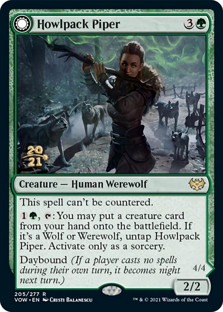 Image for Howlpack Piper (205) [Prerelease Cards]