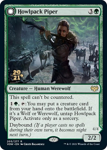 Image for Howlpack Piper (205) [Prerelease Cards]